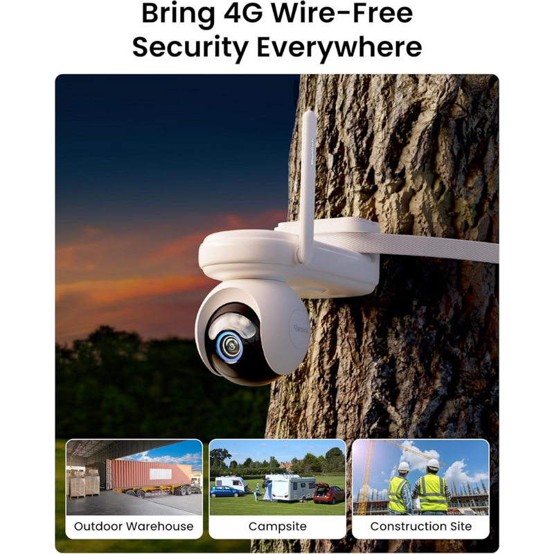 Reolink Altas Go PT - Camera solaire 4G vision nocturne