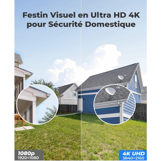 Reolink RLC-820A - Caméra POE étanche 8MP