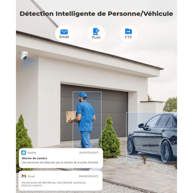 Reolink RLC-820A - Caméra POE étanche 8MP