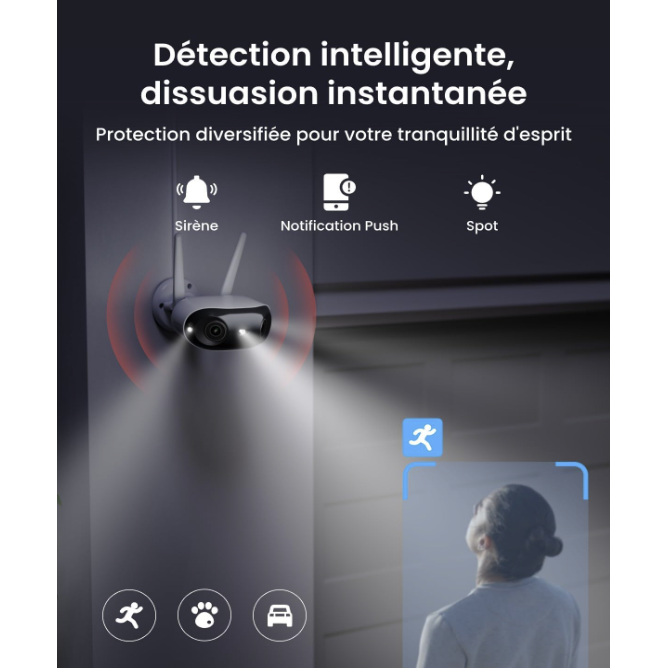 Reolink Elite WiFi 8MP - Caméra WIFI-Tektek