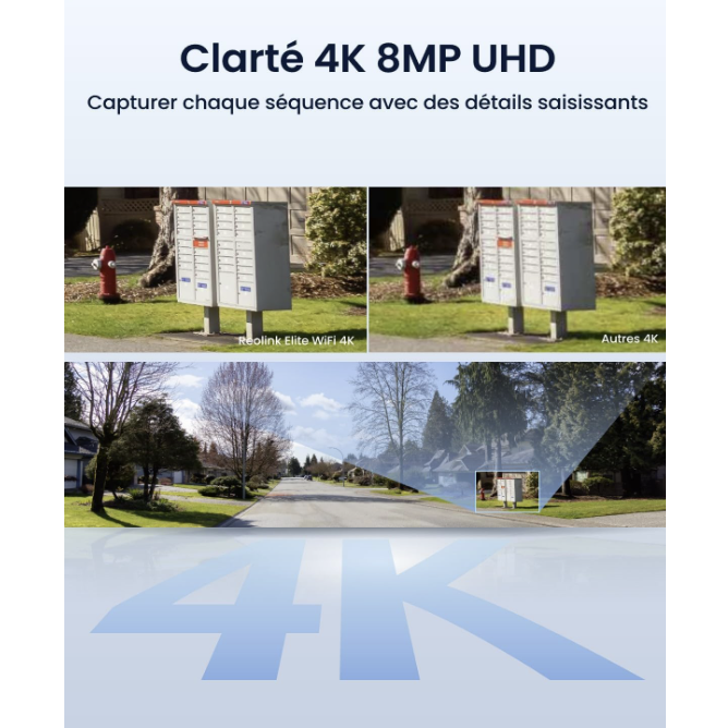 Reolink Elite WiFi 8MP - Caméra WIFI-Tektek