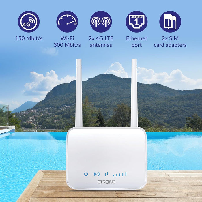 STRONG - Mini Router 4G LTE 300 Mbit/S