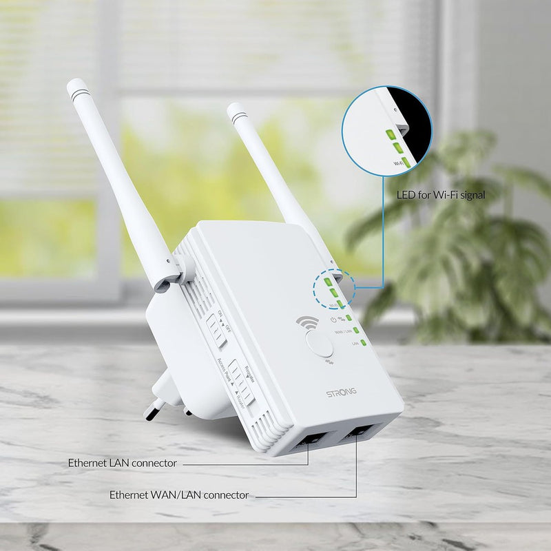 Strong - Répéteur Wifi 300mbps-Tektek