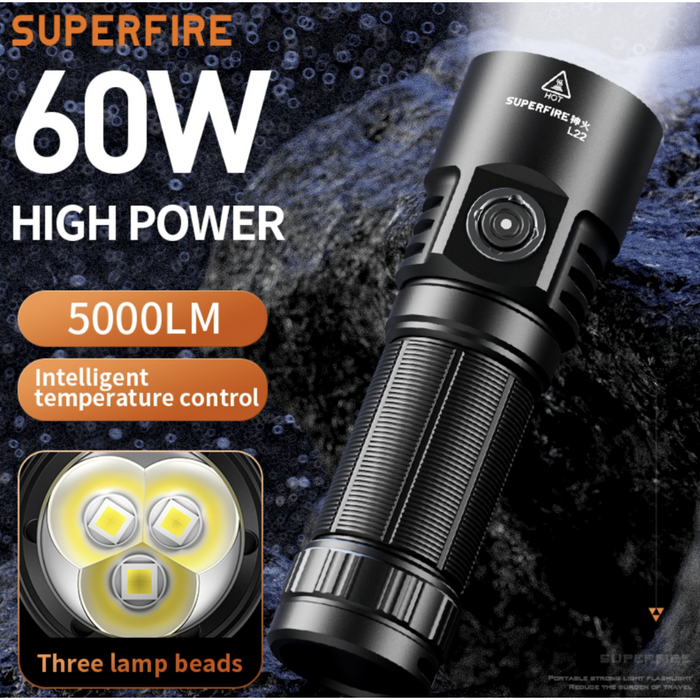 Lampe torche-Supfire L22