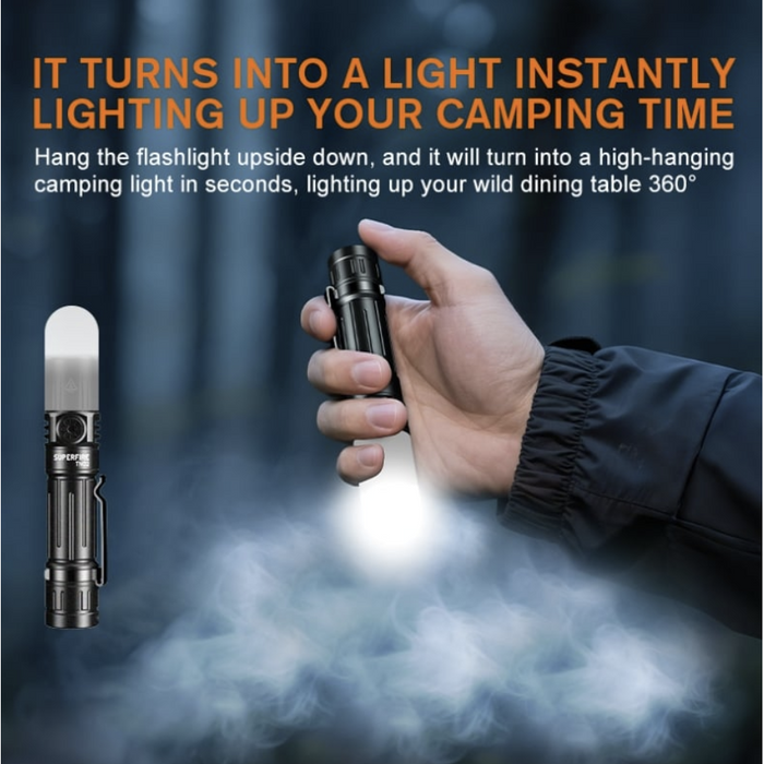 Lampe torche-Superfire TN02