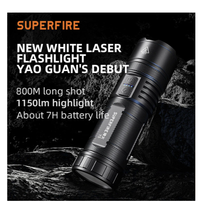 Lampe torche-Supfire Y5