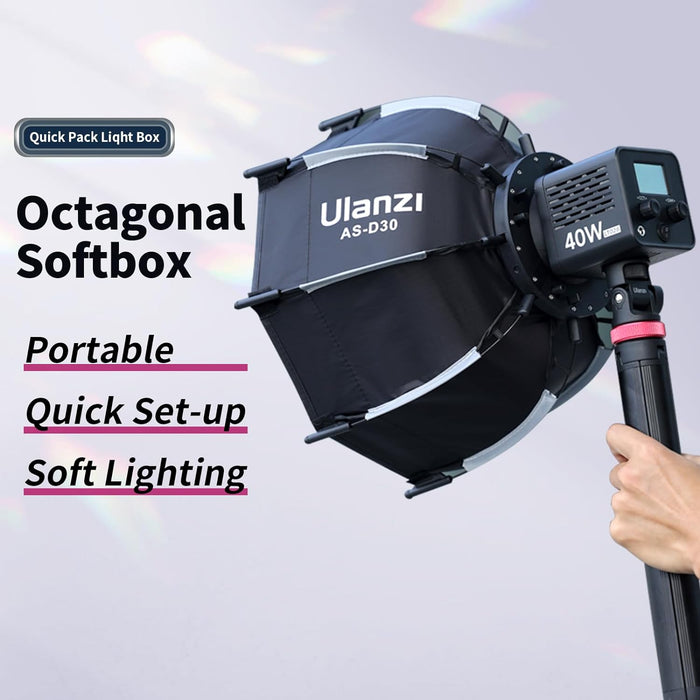 Ulanzi AS-D30 - Soft Box 30cm pour LT08