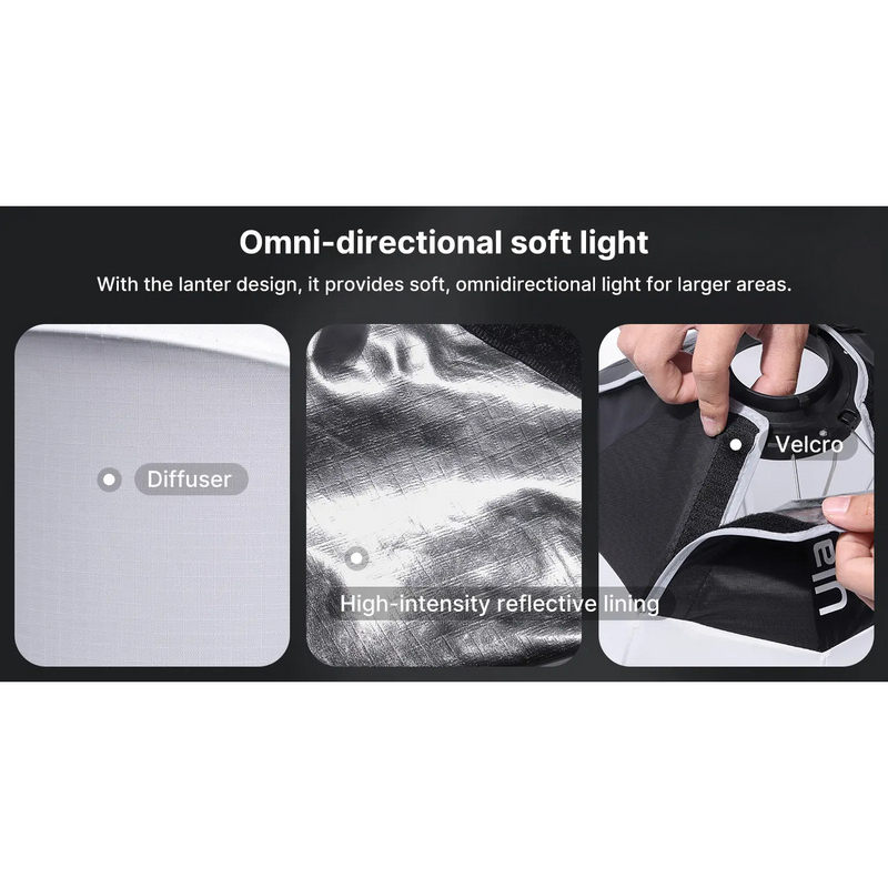 Ulanzi AS-L30 - Soft Box 30cm pour LT08