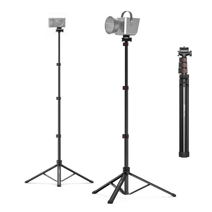 Ulanzi TB64 - Trépied 160cm, 4 niveaux extensibles, ajustable à 180°