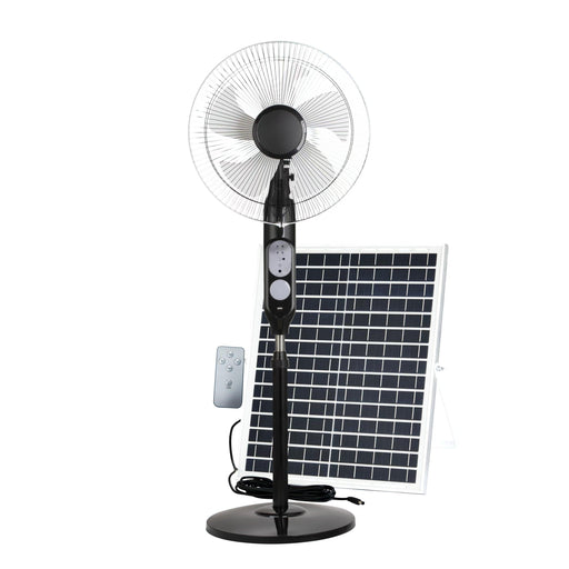 Ventilateur solaire sur pied