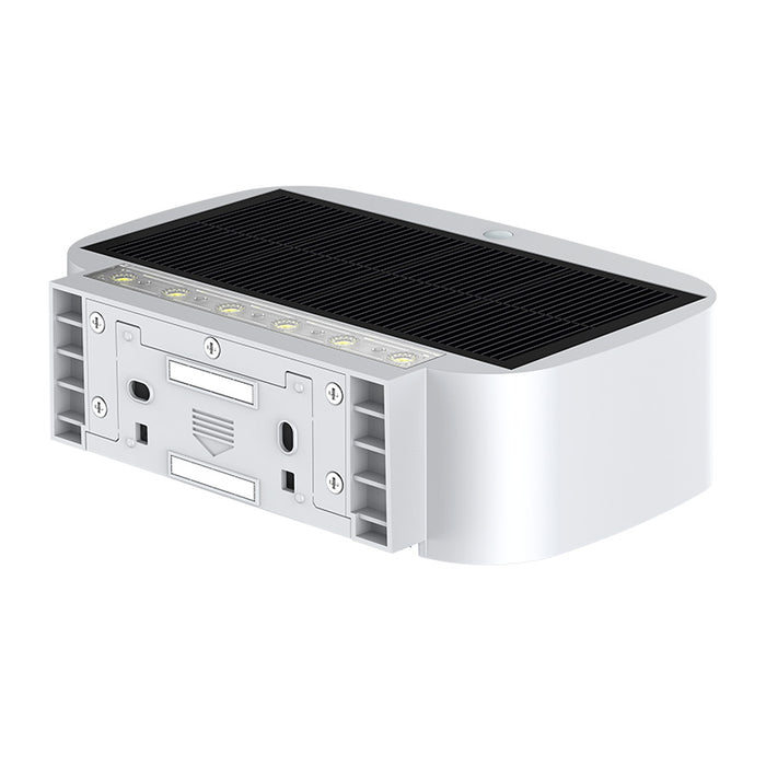 Applique murale solaire haut/bas 700lm blanche-Tektek