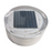 Lampe encastrable solaire pour deck et jardin