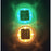 Lampe encastrable solaire pour deck et jardin