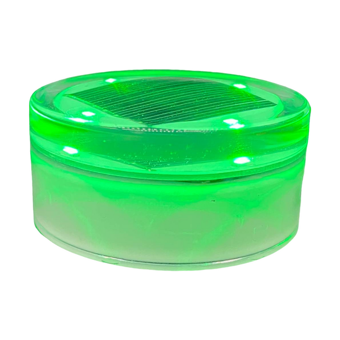 Lampe encastrable solaire pour deck et jardin