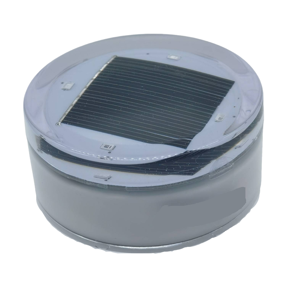 Lampe encastrable solaire pour deck et jardin