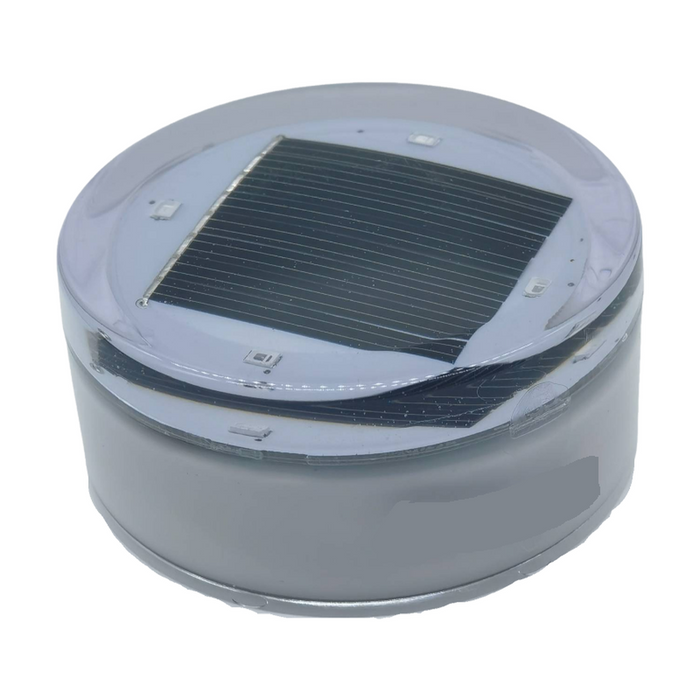 Lampe encastrable solaire pour deck et jardin