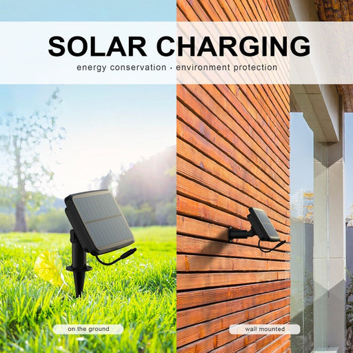 Guirlande solaire CCT 15m 25 ampoules avec télécommande