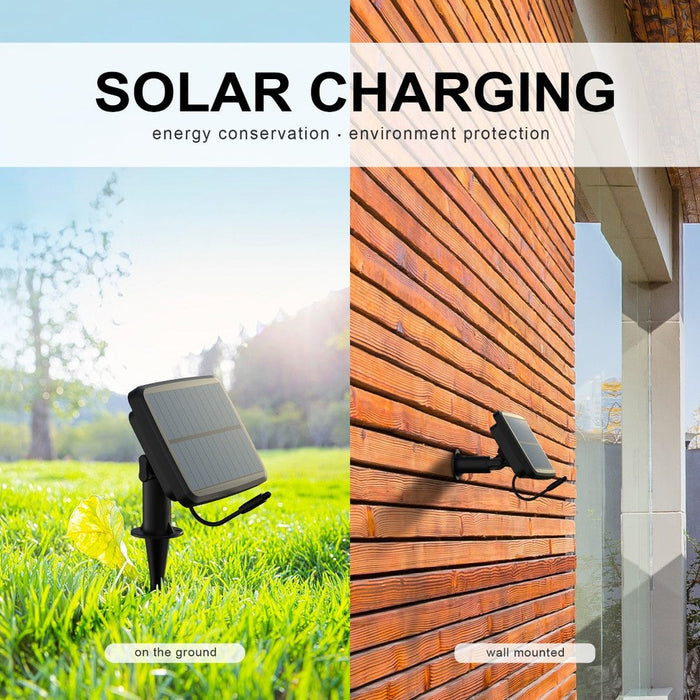 Guirlande solaire CCT 15m 25 ampoules avec télécommande