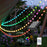 Guirlande solaire multicolore dynamique 20m