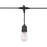 Guirlande solaire d'extérieur 10m 10 ampoules IP65