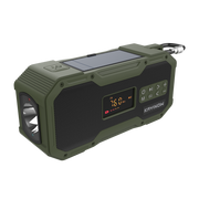 Radio FM solaire multifonctions, enceinte Bluetooth, batterie externe 5000mah