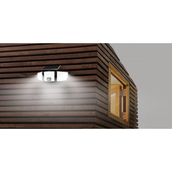 Spot solaire triple 15000lm PIR-Tektek