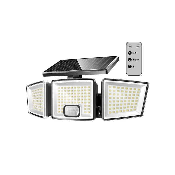 Spot solaire triple 15000lm PIR-Tektek