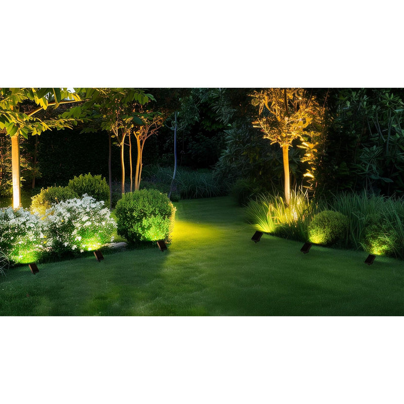 Spot solaire 300lm pour jardin, étanche IP65, Blanc Chaud 3000K