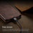CaseMe - Etui iPhone en cuir, magnétique