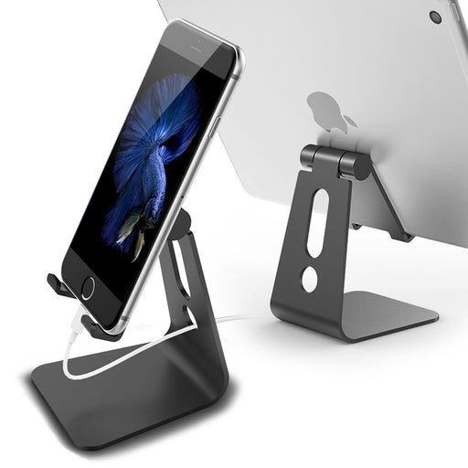 手机支架折叠铝合金床头桌面可调节便携直播平板通用ipad懒人支架