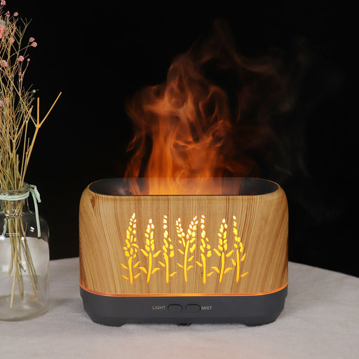 Diffuseur d'arôme avec effet flammes