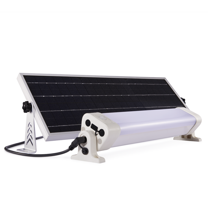 Tube LED solaire d'extérieur 1200lm équivalent 120W