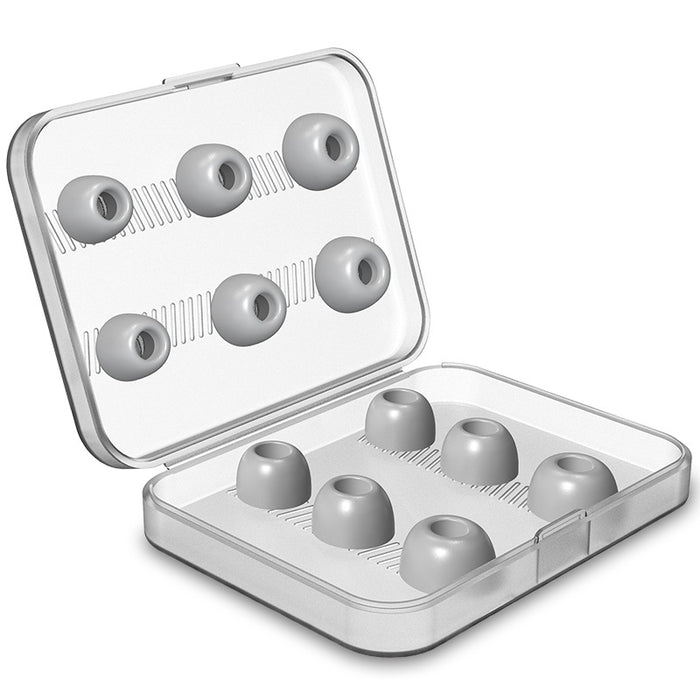 适用airpods pro记忆海绵耳塞 带收纳盒硅胶耳套 苹果3代蓝牙耳帽