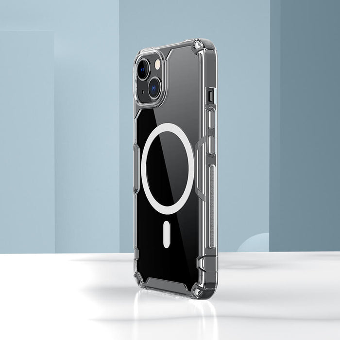 Nillkin - Coque magnétique iPhone 13, transparent