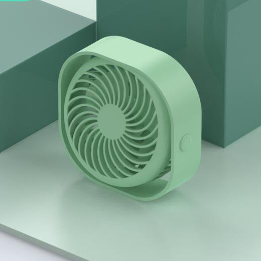 Mini ventilateur USB rechargeable, silencieux, portable, 3 vitesses réglables