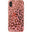 Coque iPhone avec coeurs, effet miroir