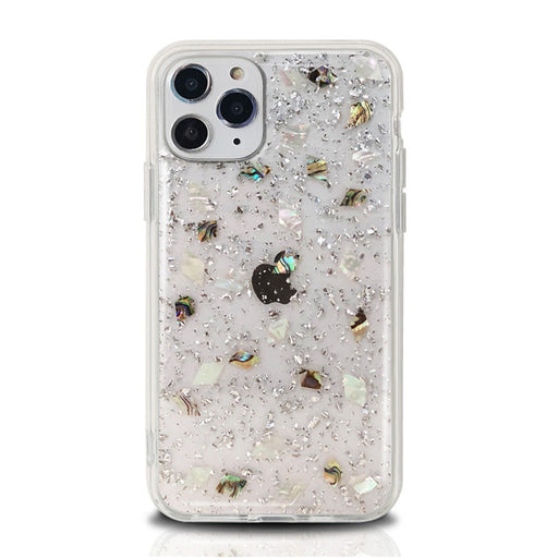 Coque Magnétique iPhone 11 et 12 serie Paillette transparent
