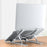Support en aluminium pour ordinateur portable et tablette, pliable