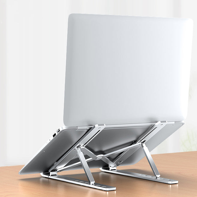 Support en aluminium pour ordinateur portable et tablette, pliable