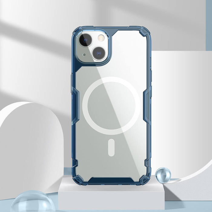 Nillkin - Coque magnétique iPhone 13, transparent