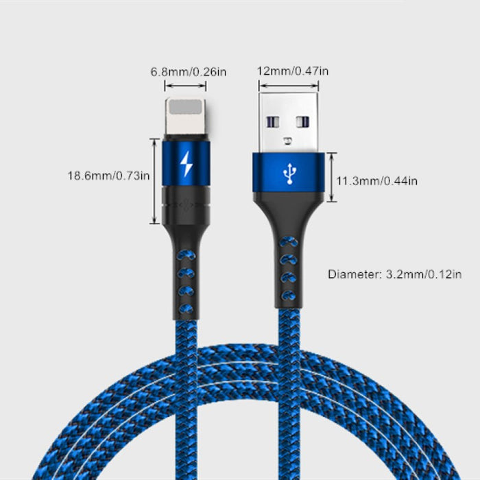 ORPHIE - Câble USB 3A Lightning (Iphone)