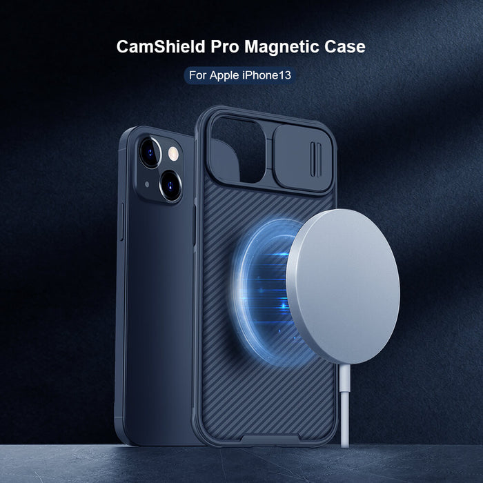 Nillkin - Coque magnétique iPhone 12 & 13 & 14, protection caméra