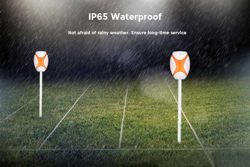 LED Solar Power Intelligent Flame Light IP65 Waterproof Lamp