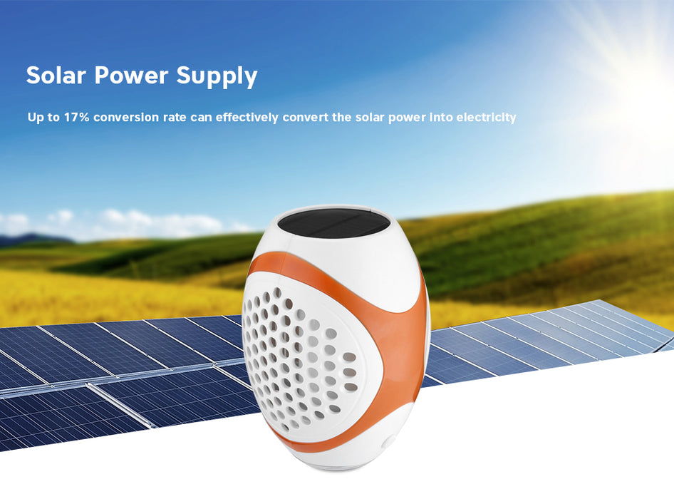 LED Solar Power Intelligent Flame Light IP65 Waterproof Lamp