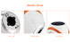 LED Solar Power Intelligent Flame Light IP65 Waterproof Lamp