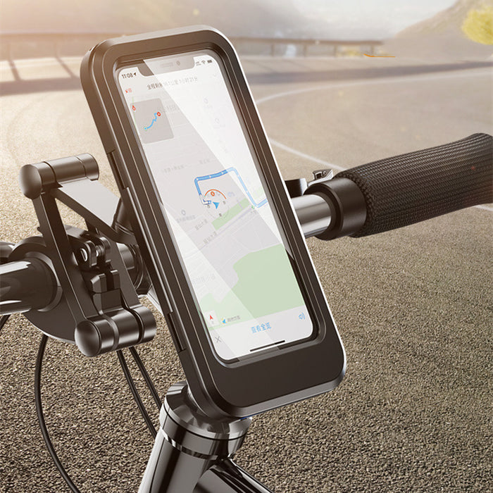 Support de téléphone portable étanche pour vélo et moto