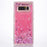 Coque Samsung paillettes Rose