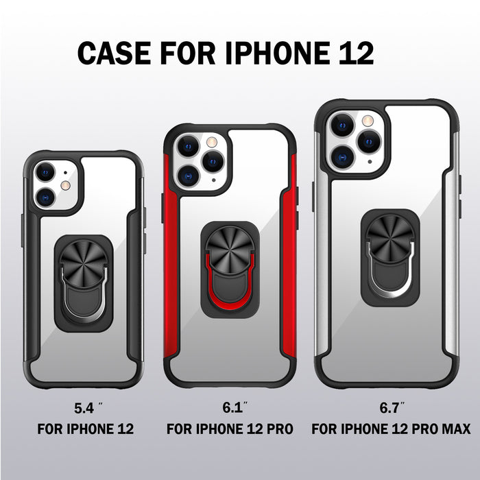 Coque iPhone renforcée avec anneau transparent