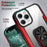 Coque iPhone renforcée avec anneau transparent