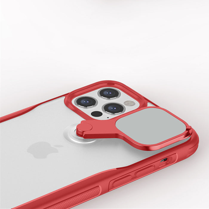 Nillkin - Coque Apple iPhone12 séri Cyclops Case Rouge/Vert